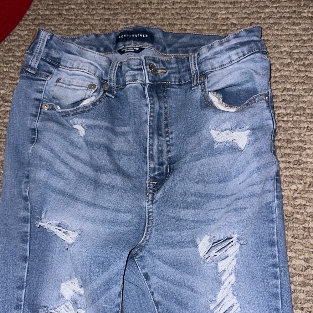 Aeropostale Super High Rise Jeggings 12R